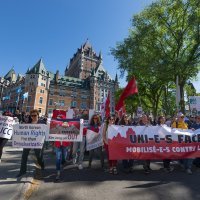 Prosvjedi protiv summita G7 u Charlevoixu, u Kanadi