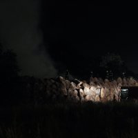 Požar na Radničkoj cesti u blizini tvornice papira PAN