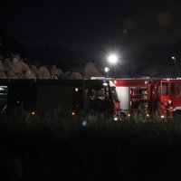 Požar na Radničkoj cesti u blizini tvornice papira PAN