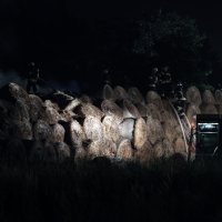 Požar na Radničkoj cesti u blizini tvornice papira PAN