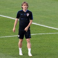 Luka Modrić na treningu