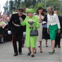 Kraljica Elizabeta i Meghan Markle