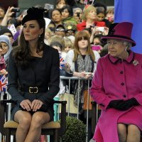Kate Middleton i kraljica Elizabeta II.