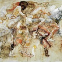 Fadil Vejzović, 'Galateja - Kretanje I', 115 x 154 cm, 2014., akril na platnu