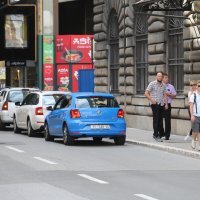 Neki od vozača zaustavili su svoja vozila zbog visokih cijena goriva i u Rijeci