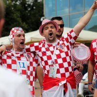 Hrvatski navijači okupirali centar Kalinjingrada