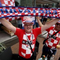 Hrvatski navijači okupirali centar Kalinjingrada