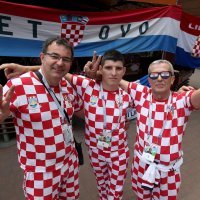 Hrvatski navijači okupirali centar Kalinjingrada