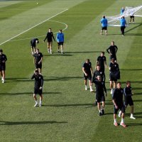 Rošino: Trening hrvatske nogometne reprezentacije na stadionu Arena Roscino