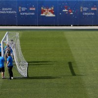 Rošino: Trening hrvatske nogometne reprezentacije na stadionu Arena Roscino