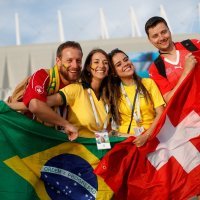 Brazil - Švicarska (navijači)