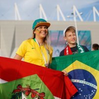 Brazil - Švicarska (navijači)