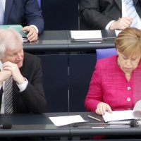 Horst Seehofer, predsjednik CSU-a i Angela Merkel kancelarka i predsjednica CDU-a