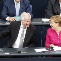 Horst Seehofer, predsjednik CSU-a i Angela Merkel kancelarka i predsjednica CDU-a
