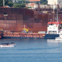 Havarirani turski brod Haksa dotegljen u Trogir