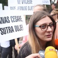 Prosvjed protiv ovrhe nad dječakom Cesareom