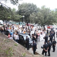 Prosvjed protiv ovrhe nad dječakom Cesareom