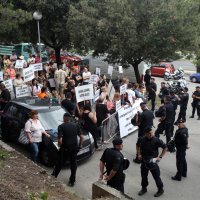 Prosvjed protiv ovrhe nad dječakom Cesareom