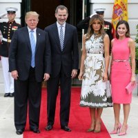 Kraljica Letizia i Melania Trump