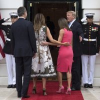 Kraljica Letizia i Melania Trump