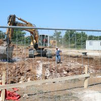 Gradilište sporne benzinske crpke u blizini virskog mosta