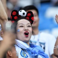 Navijači na stadionu, Hrvatska - Argentina