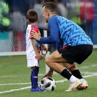 Ivan Perišić sa sinom Leonardom