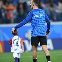 Ivan Perišić sa sinom Leonardom