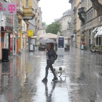 Najavljeno nevrijeme donijelo kišu, vjetar i značajan pad temperature