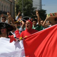 SP 2018., skupina F: Meksiko - Južna Koreja (navijači)