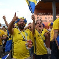 SP 2018., skupina F: Njemačka - Švedska (navijači)