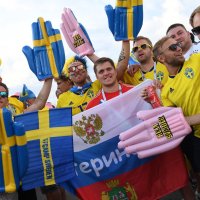 SP 2018., skupina F: Njemačka - Švedska (navijači)