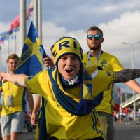 SP 2018., skupina F: Njemačka - Švedska (navijači)