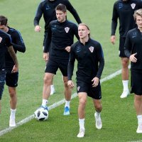 Roščino: Trening hrvatske nogometne reprezentacije