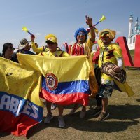 SP 2018., skupina H : Poljska - Kolumbija (navijači)
