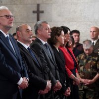 Davor Božinović, Tomo Medved, Darko Horvat, Nina Obuljen Koržinek