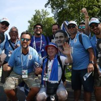 SP 2018., skupina A: Urugvaj - Rusija (navijači)