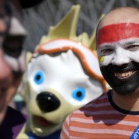 SP 2018., skupina A: Saudijska Arabija - Egipat (navijači)