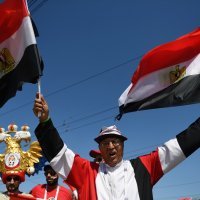 SP 2018., skupina A: Saudijska Arabija - Egipat (navijači)