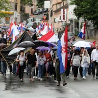 Rijeka: Mimohod od Vukovarske ulice do Mosta branitelja