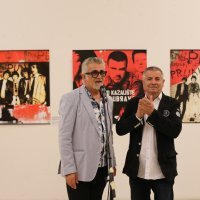 Ismet Efendić i umjetnički direktor Udruge 'Ja BiH' Ivica Propadalo