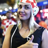 HR navijači u Rostovu na Donu