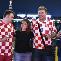 HR navijači u Rostovu na Donu