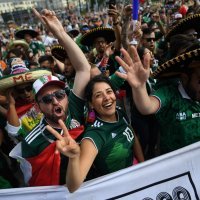 SP 2018., skupina F: Meksiko - Švedska (navijači)