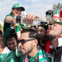 SP 2018., skupina F: Meksiko - Švedska (navijači)