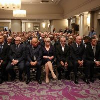 Franjo Gregurić, Anton Kovačev, Josip Leko, Slavko Linić, Boris Blažeković