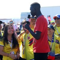 SP 2018., skupina H: Senegal - Kolumbija (navijači)