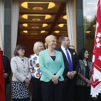 Susret Kolinde Grabar Kitarović s iseljenicima