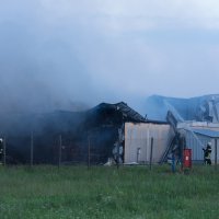 Požar na PIK-ovoj farmi kod Vinkovaca