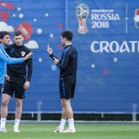 Hrvatski reprezentativci odradili su zadnji trening u Roščinu uoči odlaska u Nižnji Novgorod na utakmicu protiv Danske